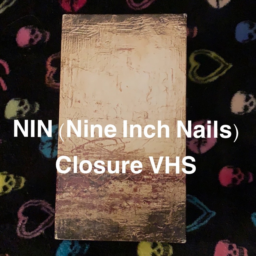 NIN Nine Inch Nails Closure VHS 📼 Trent Reznor